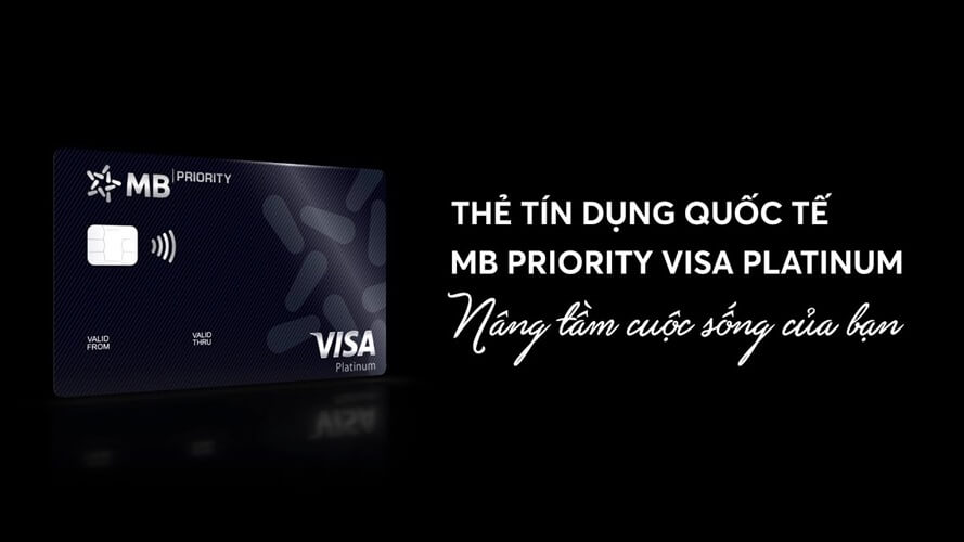 THẺ TÍN DỤNG QUỐC TẾ MB PRIORITY VISA PLATINUM-ĐẲNG CẤP