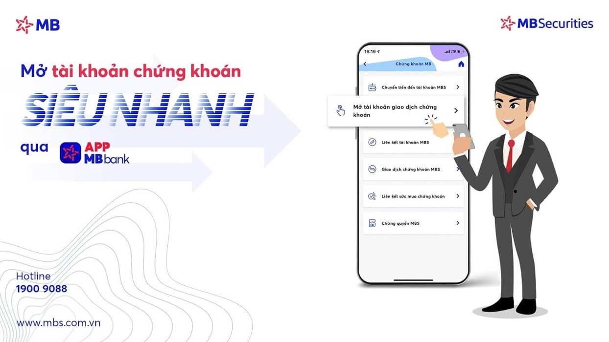 MỞ TÀI KHOẢN CHỨNG KHÓAN ONLINE BẰNG eKYC TẠI MBS